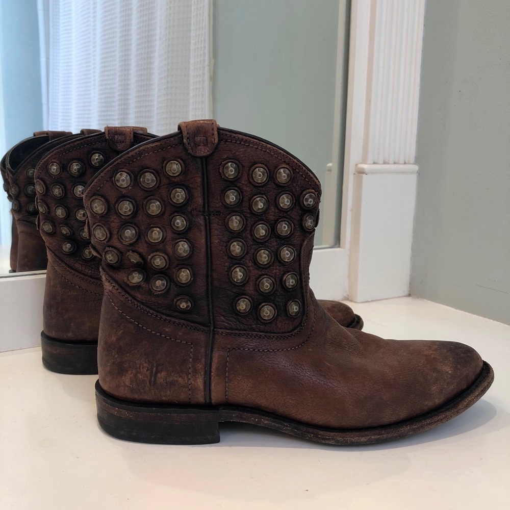 Frye Studded Booties